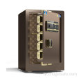 Tiger Safes Classic Series-Brown 60 سم قفل بصمة عالية